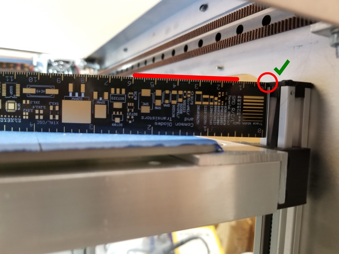 Ruler Shortcut baseline